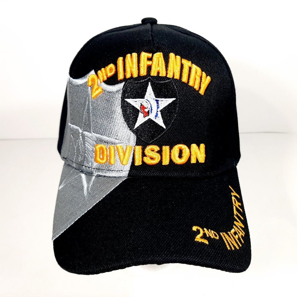 US Army 2nd Infantry Division Men's Ball Cap Hat B